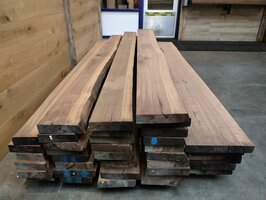 Amerikaans noten 22-25cm 245cm 1 rechte zijde