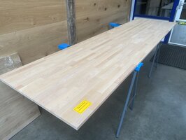 20mm Beuken meubelpaneel 60x200cm Gevingerlast