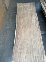 Suar boomstam tafelblad I10 85x250cm , unieke en massieve tafelblad