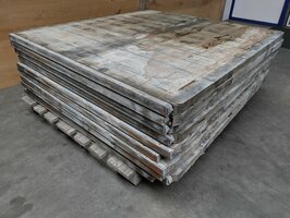 Grenen steenschot 126x140cm B keus partij 10ST